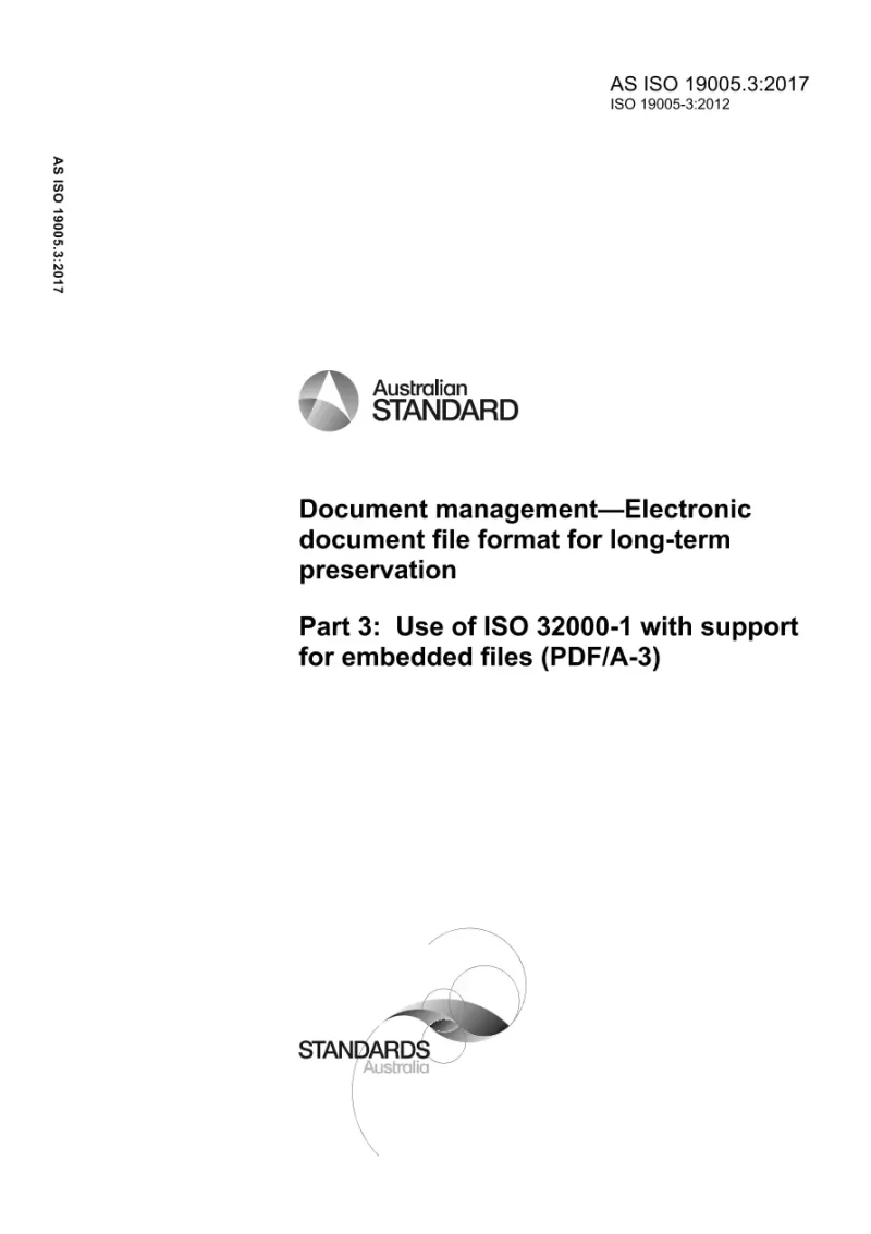 AS ISO 19005.3:2017 pdf