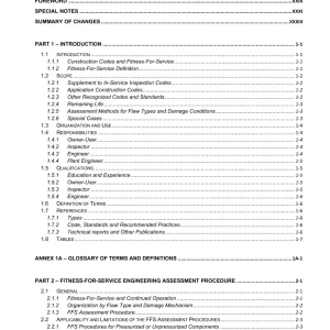 API RP 579-1 / ASME FFS-1 pdf