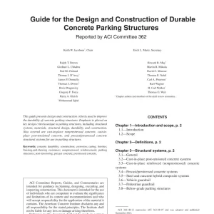 ACI 362.1R-12 pdf