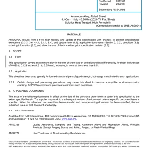 SAE AMS4279C pdf