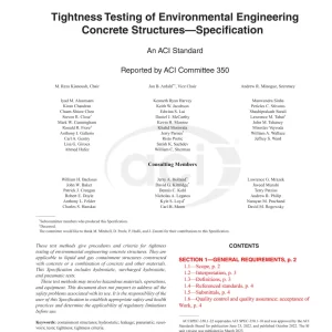 ACI SPEC-350.1-22 (SI Units) pdf