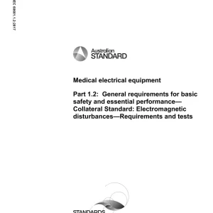 AS IEC 60601.1.2:2017 pdf