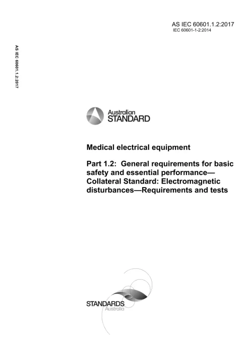 AS IEC 60601.1.2:2017 pdf