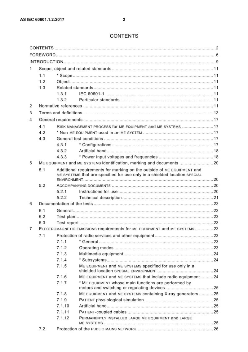 AS IEC 60601.1.2:2017 pdf