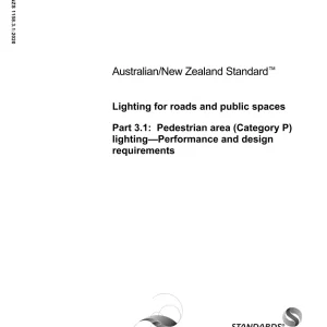 AS/NZS 1158.3.1:2020 pdf