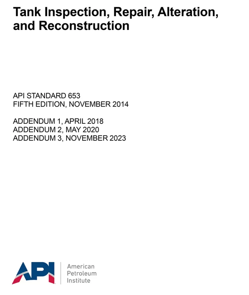 API standard 653 fifth edition pdf