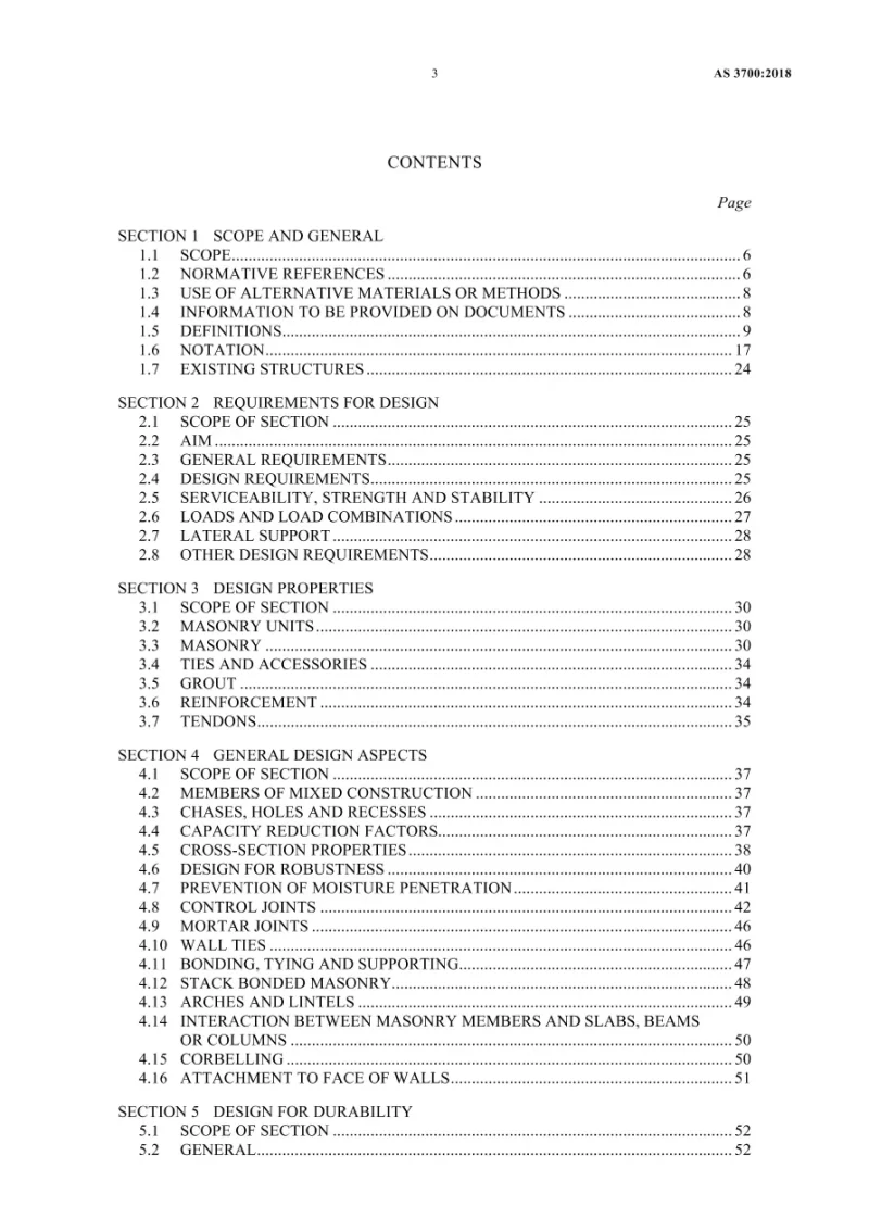 AS 3700:2018 pdf