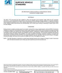 SAE J1772-2024 standard pdf