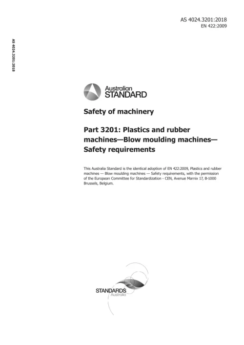 AS 4024.3201:2018 pdf