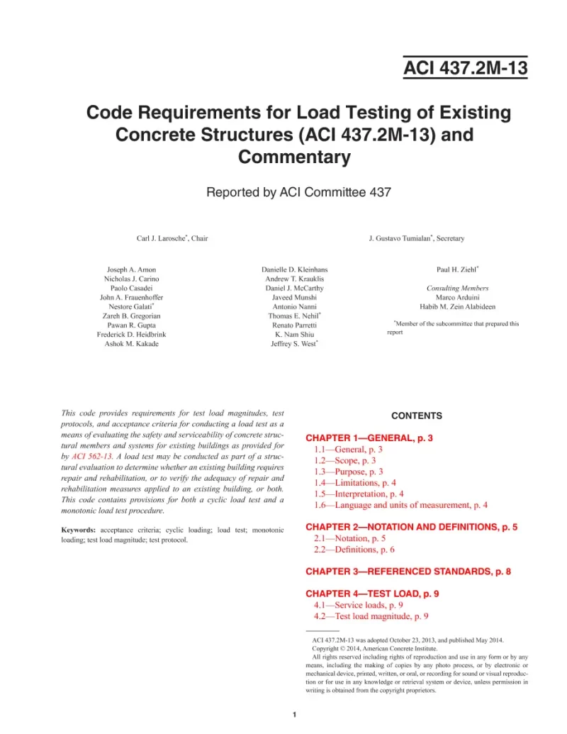 ACI CODE-437.2M-13 pdf