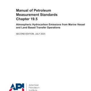 API MPMS Chapter 19.5/EI HM 65 Second Edition 2023 pdf