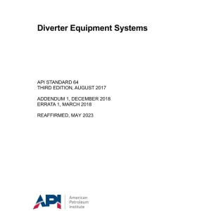 API Std 64 (R2023) pdf