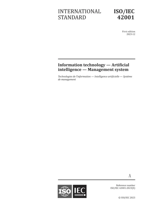 AS ISO/IEC 42001-2023 PDF