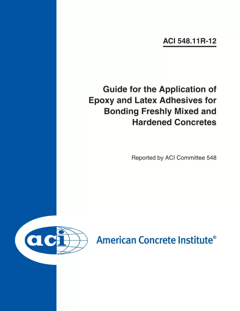 ACI 548.11R-12 pdf