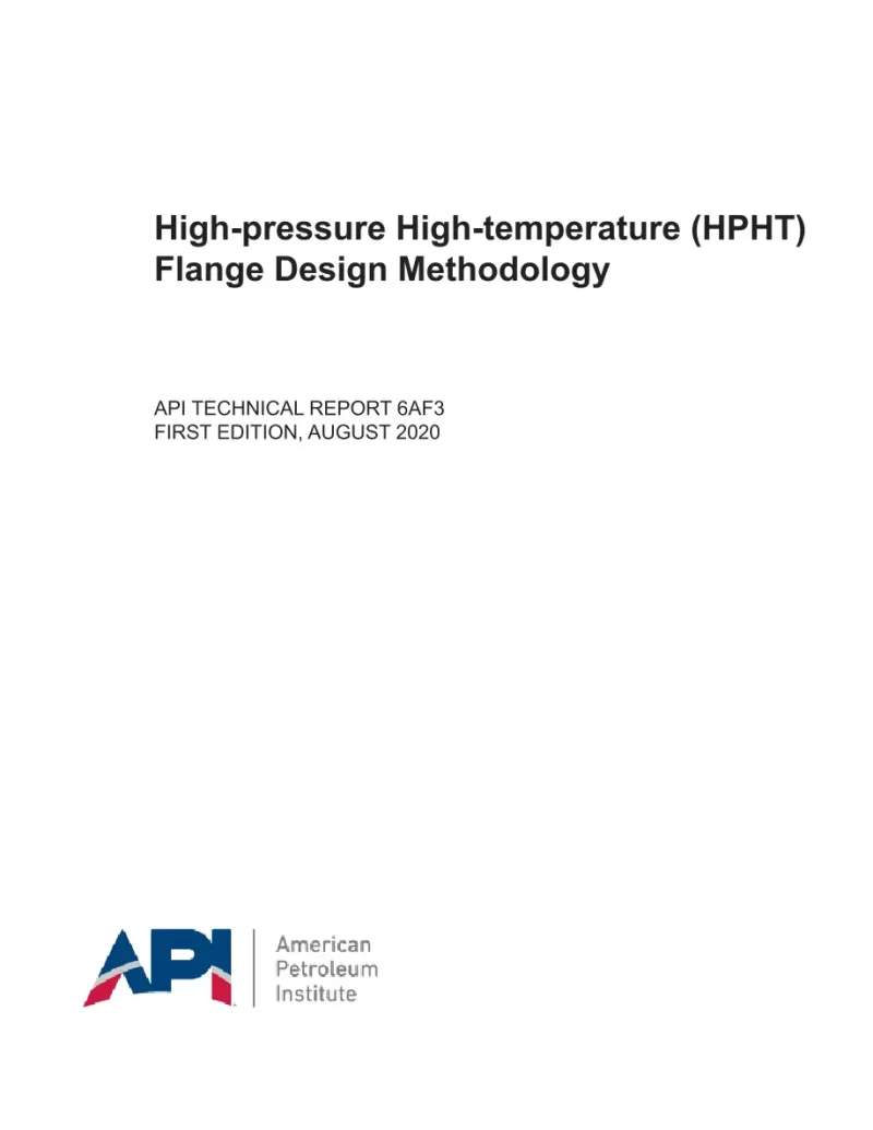 API TR(TECHNICAL REPORT) 6AF3 pdf