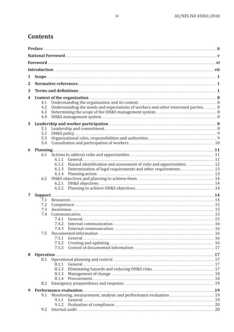 AS/NZS ISO 45001:2018 pdf