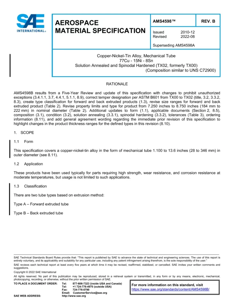 SAE AMS4598B pdf