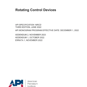 API Spec 16RCD pdf