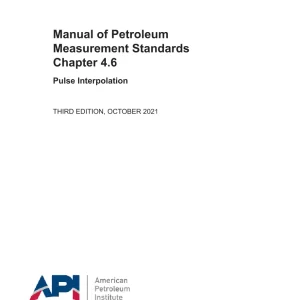 API MPMS Chapter 4.6 pdf