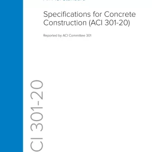 ACI 301M-20 pdf