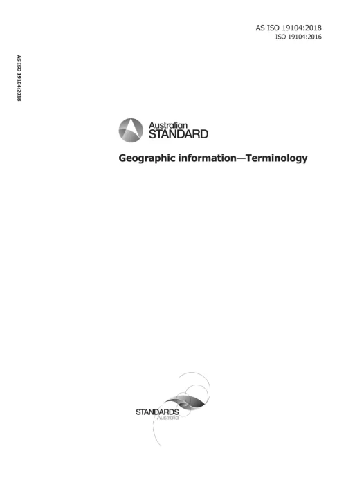 AS ISO 19104:2018 pdf