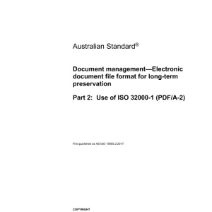 AS ISO 19005.2:2017 pdf