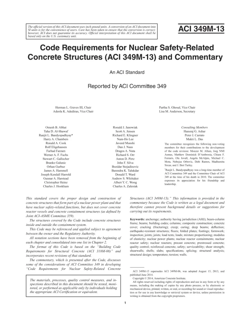 ACI 349M-13 pdf