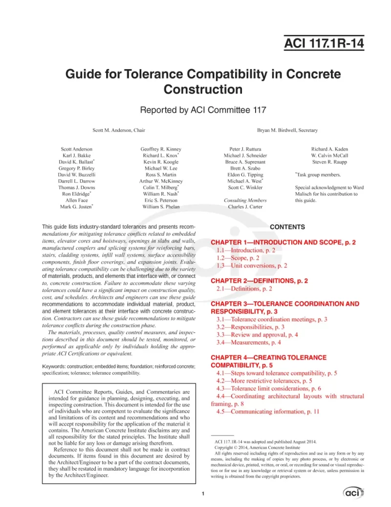 ACI 117.1R-14 pdf