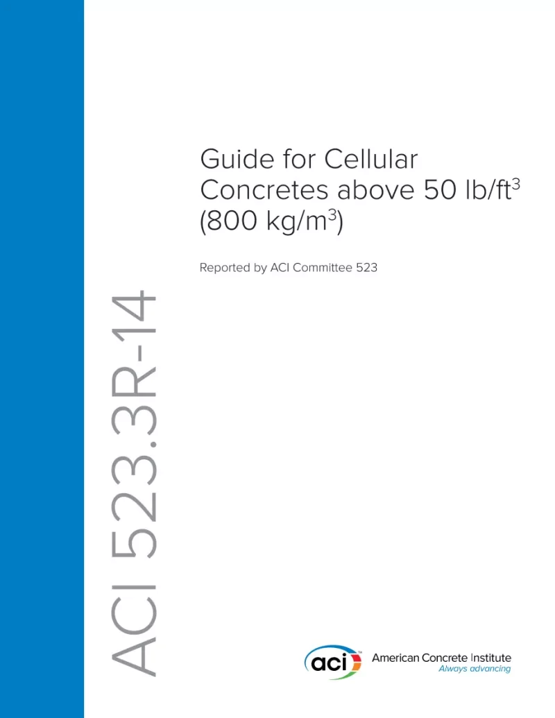 ACI 523.3R-14 pdf