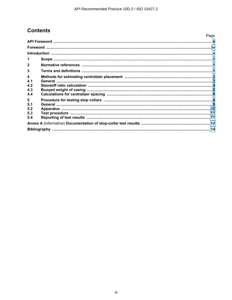 API RP 10D-2 (R2020) pdf