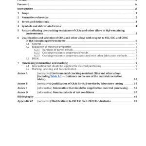 AS 15156.3:2022 pdf