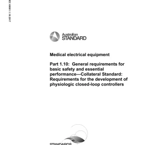 AS IEC 60601.1.10:2017 pdf