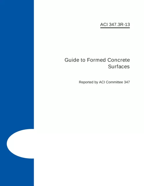 ACI 347.3R-13(21) pdf