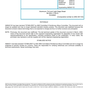 SAE AMS4011E pdf