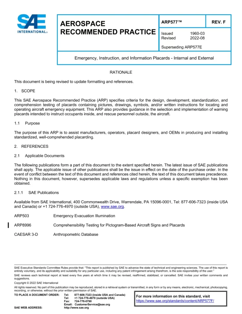 SAE ARP577F pdf