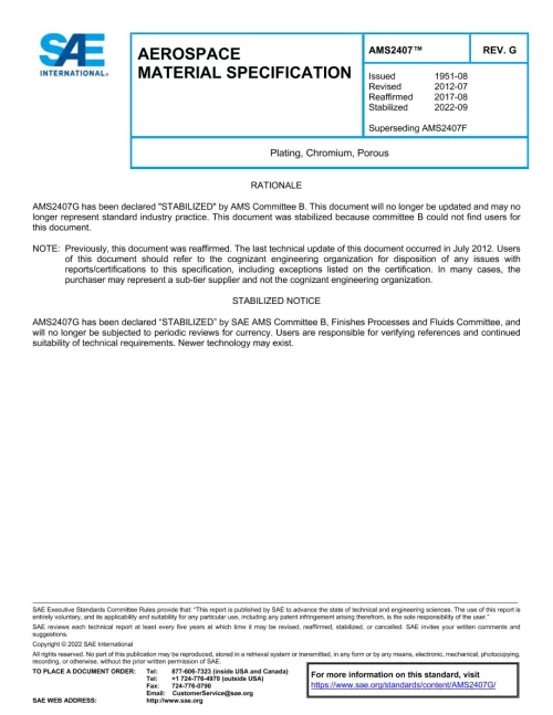 SAE AMS2407G pdf