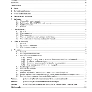 AS ISO/IEC 27004:2018 pdf