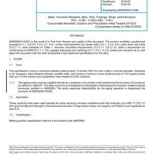 SAE AMS5659/H1025C pdf