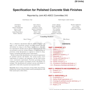 ACI 310.1-20 (SI) pdf