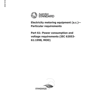 AS 62053.61:2018 pdf