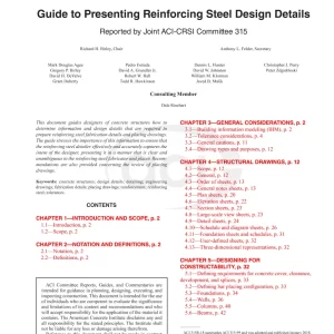 ACI 315R-18 pdf