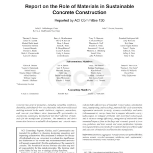 ACI 130R-19 pdf