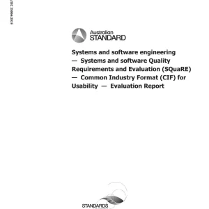 AS ISO/IEC 25066:2019 pdf