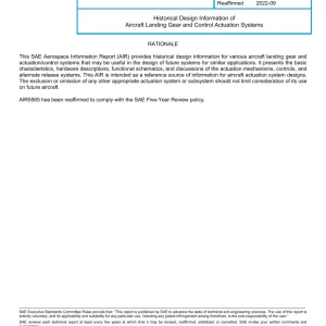 SAE AIR5565 pdf