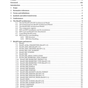 AS ISO/IEC 19784.1:2019 pdf