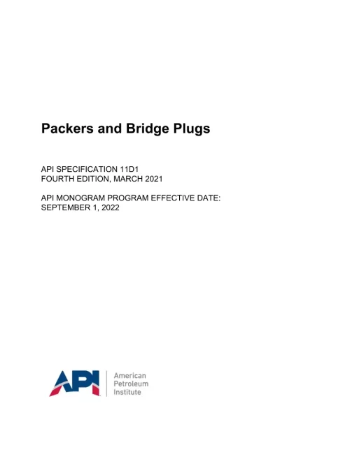 API Spec 11D1 pdf