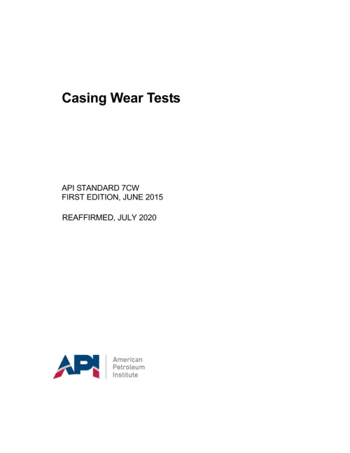 API Std 7CW (R2020) pdf