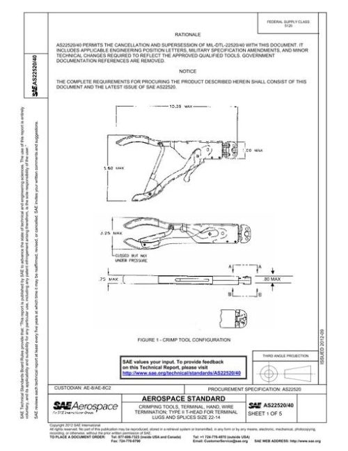 SAE AS22520/40 pdf