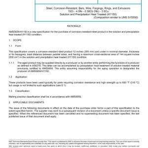 SAE AMS5659/H1150 pdf