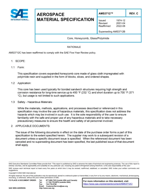 SAE AMS3712C pdf